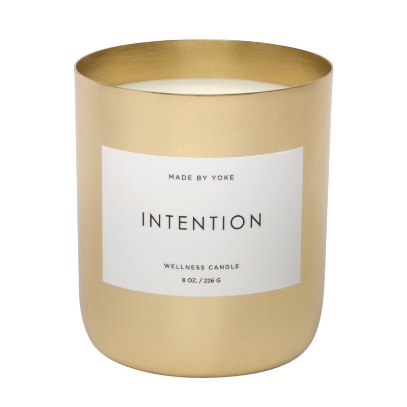 Buy Intention Wellness Candle | Orange Sage Wood Amber Candle | Made By Yoke